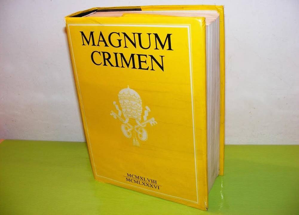 Виктор Новак, Magnum crimen, прво издање 1948. Фото: www.catenamundi.rs