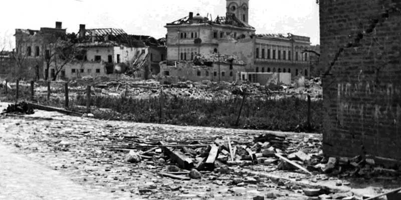 Смедерево разорен град, јун 1941. Фото: srpskapolitika.com