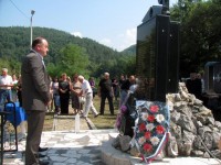 Рогатица, Кукавице: Помен на масакрирани конвој српских цивила из Горажда 1992. Фото: Срна