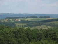 Прањани, Галовића поље, простор импровизованог аеродрома из 1944/45. Фото: Daniel Sunter, Panoramino