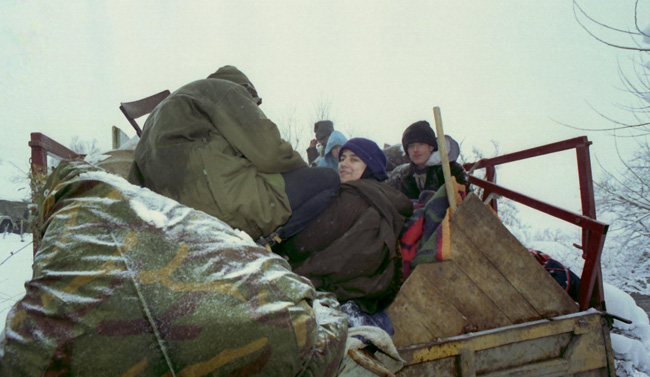 Егзодус сарајевских Срба, фебруар/март 1996. Фото: сајт Срби у БиХ