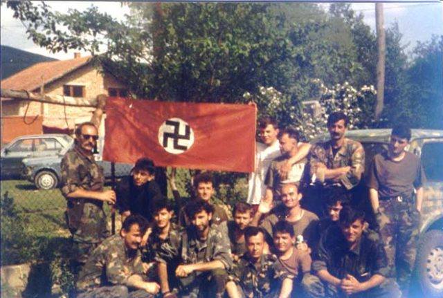 Хрватски војници у Бугојну 1992.године  Фото: СРБски ФБРепортер