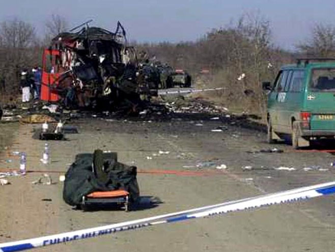Ливадице: Напад на аутобус Фото: Novosti.rs, РТРС