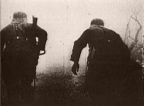 Април 1941: Немачки војници под ватром српских јединица Фото: Погледи.рс