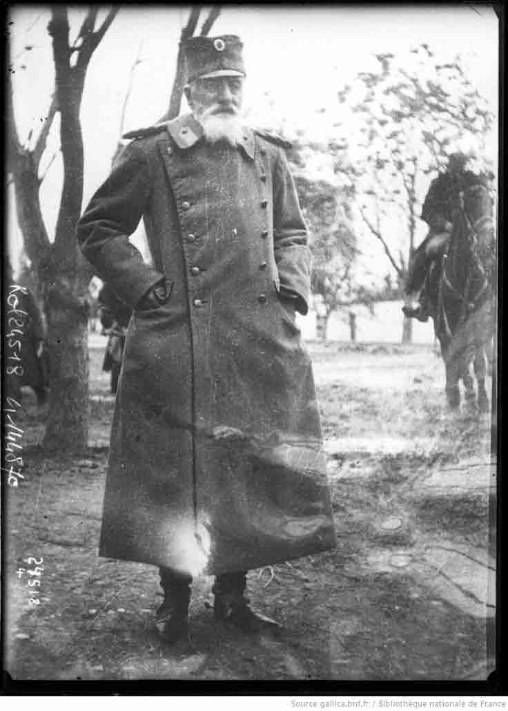 Ђенерал Божидар Божа Јанковић, ослободилац Приштине од Турака, 1912. године  Фото: Национална библиотека Француске