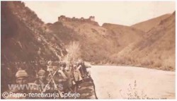 У клисури Ибра 1915. године Фото: РТС, screenshot