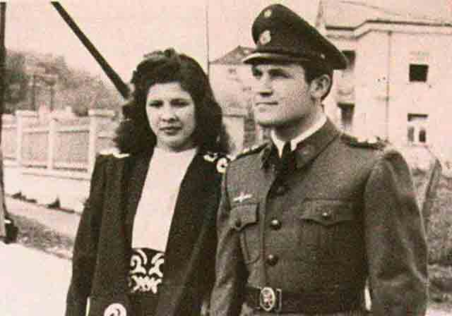 Динко и Нада Шакић, Загреб, 1945. Фото: Архива