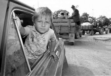 Малог Петра, тог августа 1995. овековечио je фоторепортер Вечерњих новости Драган Миловановић Фото: Приватна архива