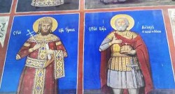 Оригинално стање фресака у манастиру Светог Јоакима Осоговског Фото: ИН4С