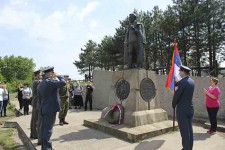 Припадници Војске Србије 5. маја 2018. на Равној гори Фото: Погледи, Српске новине, Чикаго