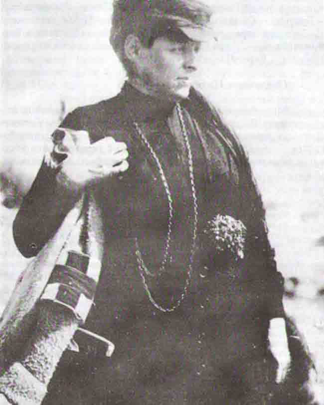 Надежда Петровић (1873-1915), ратна болночарка у Ваљеву, последња фотографија Фото: Википедија