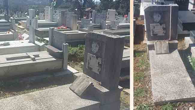 Гробно место Владике Серафима, гробље Тифуна, Тирана Фото: Kosovo Online