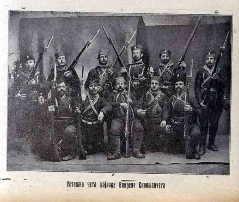 Усташка чета војводе Ванђела Скопљанчета  Фото: Архива 