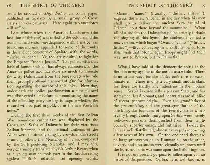 R W. Seton-Watson, The spirit of the Serb, London, 1915 Фото: ИН4С