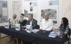 Промоција књиге „Комунистички злочини над ЈВуО – Од Равне Горе до Зеленгоре“ у Фочи, 11. јула 2025. године Фото: Игор Јанковић, Радио Фоча, Музеј старе Херцеговине