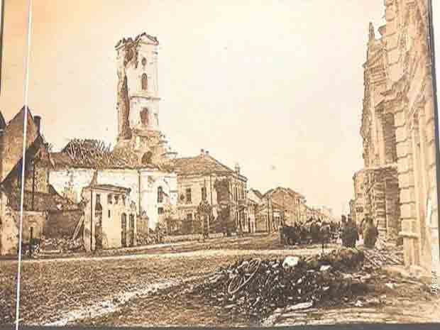 Шабац разорен у Великом рату Фото: РТС, из збирке Драгана Петровића <i>Из пламена у живот</i>