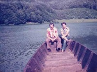 Професори Јован Б. Душанић и Миодраг Зец у Бања Луци седамдесетих Фото: Глас Српске, из личне архиве професора Душанића