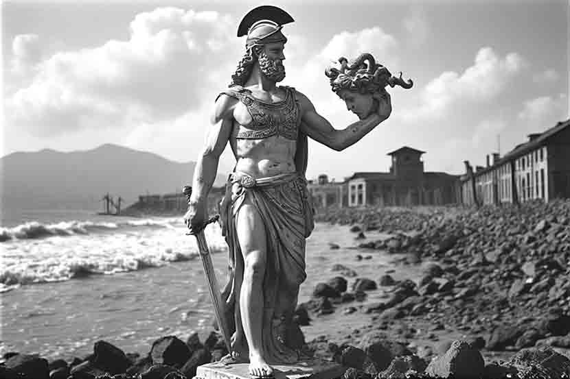 Искушење Персеја и Медузе  Фото: илустрација, AI-Generated, perchanse.org