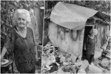 Бака Милена Павићевић, једина Српкиња која је живела у Гњилану Фото: Покрет за одбрану Косова и Метохије, Курир, Јелена С. Спасић, приватна архива