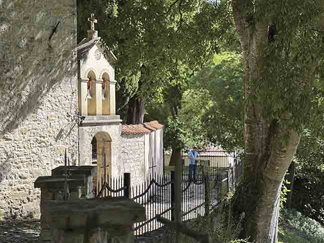 Манастир Крка (~1350) Фото: Миљан Гогић, Печат Манастир Крка (~1350) Фото: Миљан Гогић, Печат