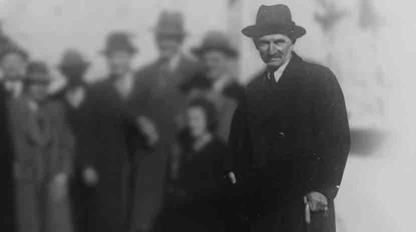 Анђелко Крстић  (Лабуниште, 1871-1952)  Фото: Кадар из документарног филма Бошка Милосављевића <i>Учитељ из Дримкола</i>, Youtube Kulin ban, screenshot