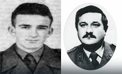 Војник Стојадин Мирковић и мајор Милан Тепић Фото: Блиц / Приватна архива