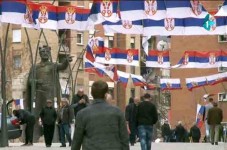 Север Косовске Митровице пре шиптарског преузимања српских институција Фото: Радио телевизија Војводине, screenshot