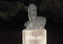 Спомен-попрсје Вука Мандушића на Цетињу Фото: Wikimedia Commons, August Dominus, CC BY-SA 4.0