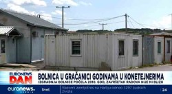 „Клинички“ болнички центар Приштина у Грачаници Фото: Euronews Srbija, screenshot